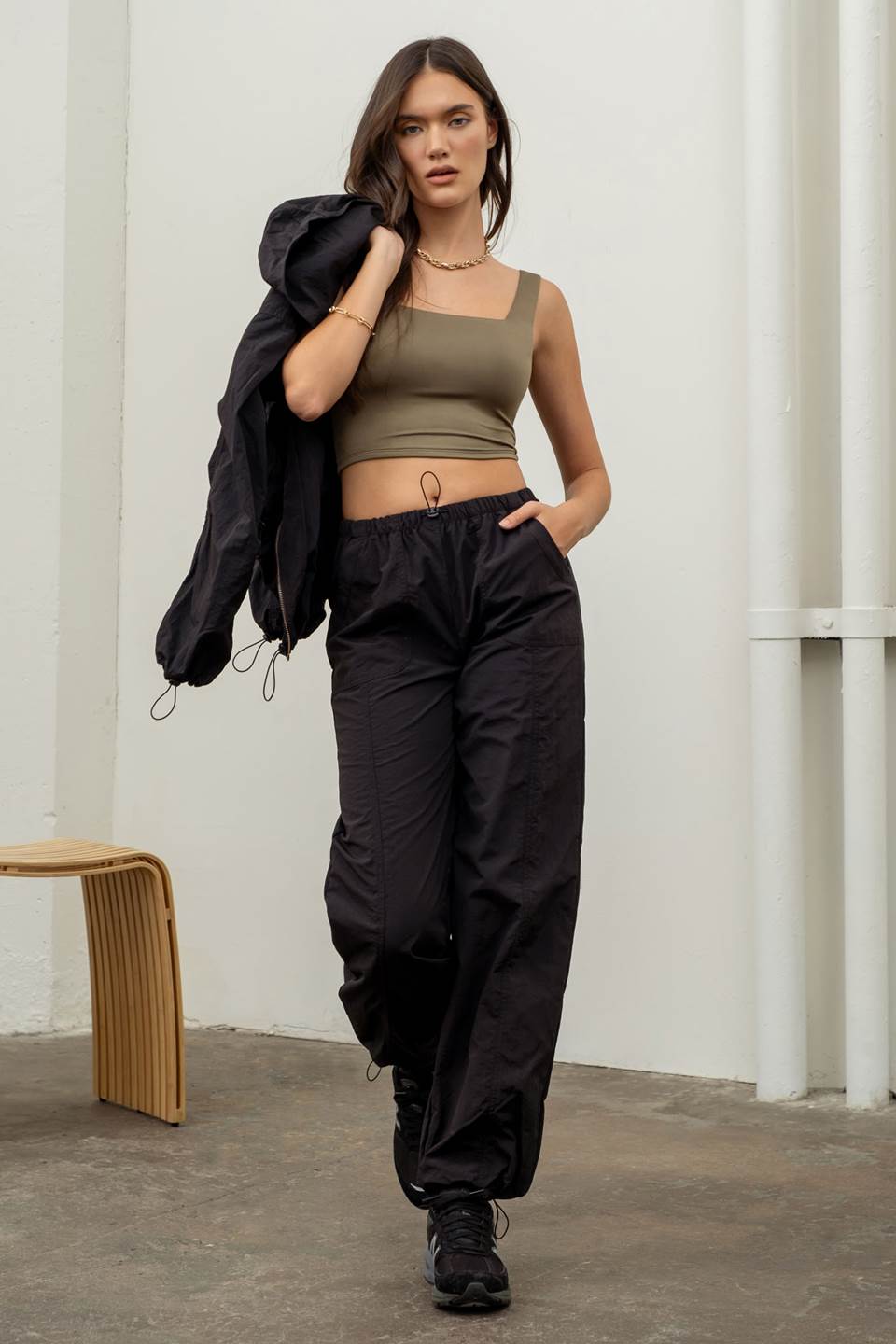Women's Nylon Joggers