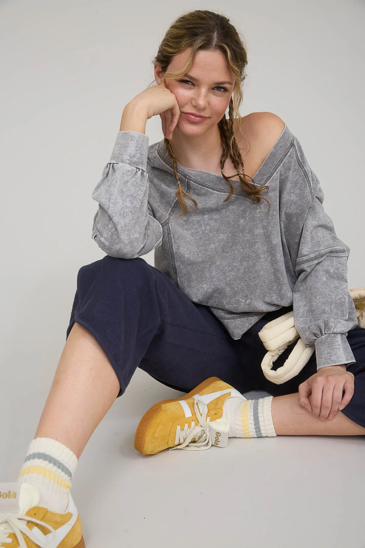 Anna Exposed Seam Top