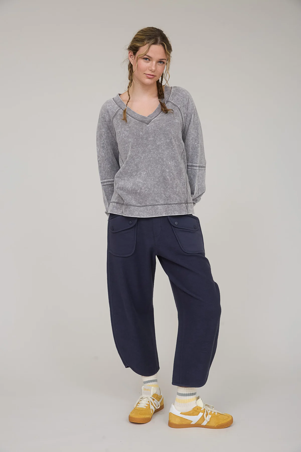 Anna Exposed Seam Top