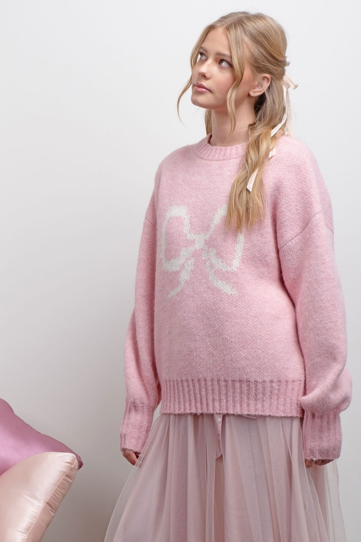 Pink Knit Sweater