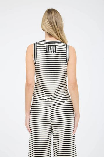 Romy Striped Knit Top