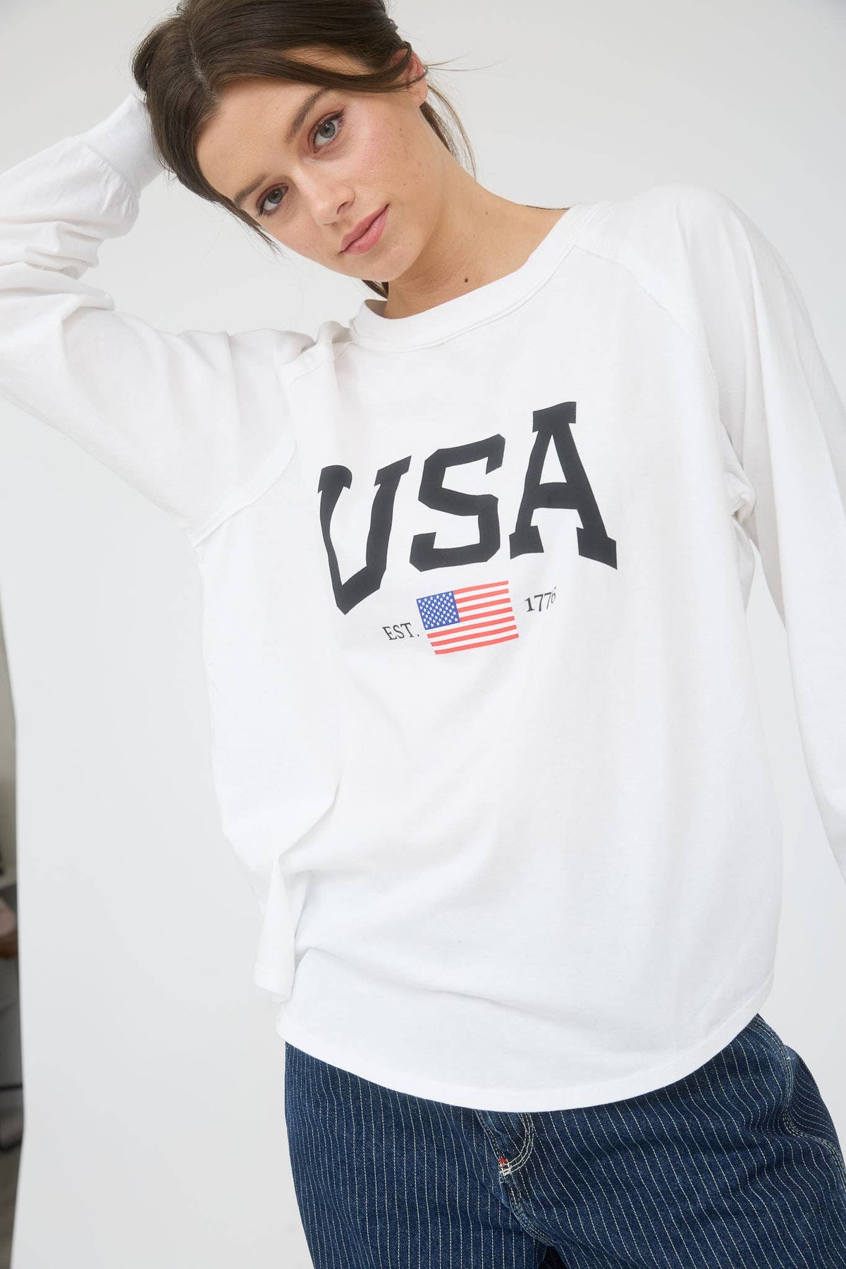 USA Long Sleeve Tee