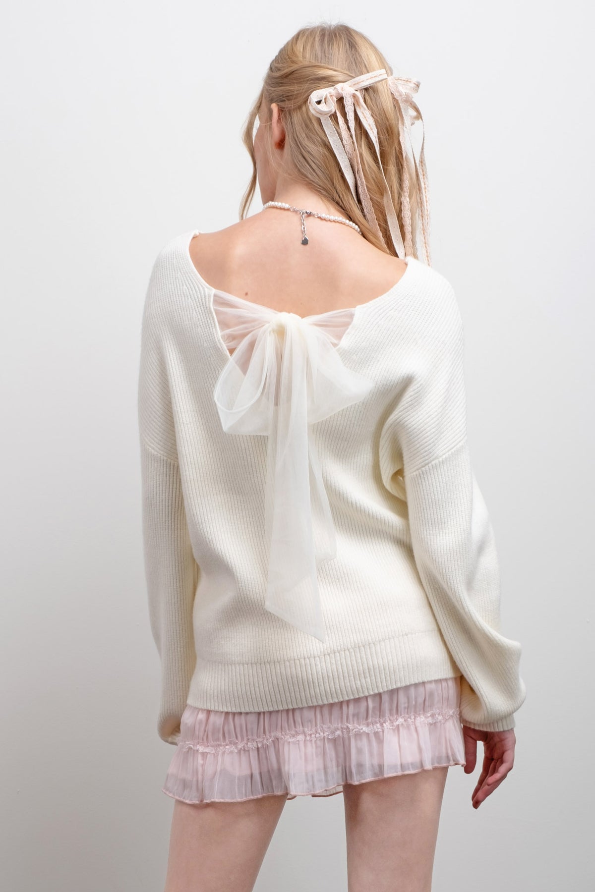 Drop Shoulder Sweater