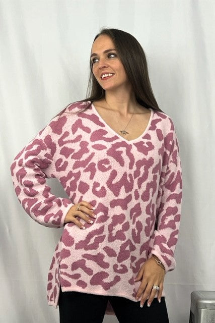 Cheetah Print  Sweater