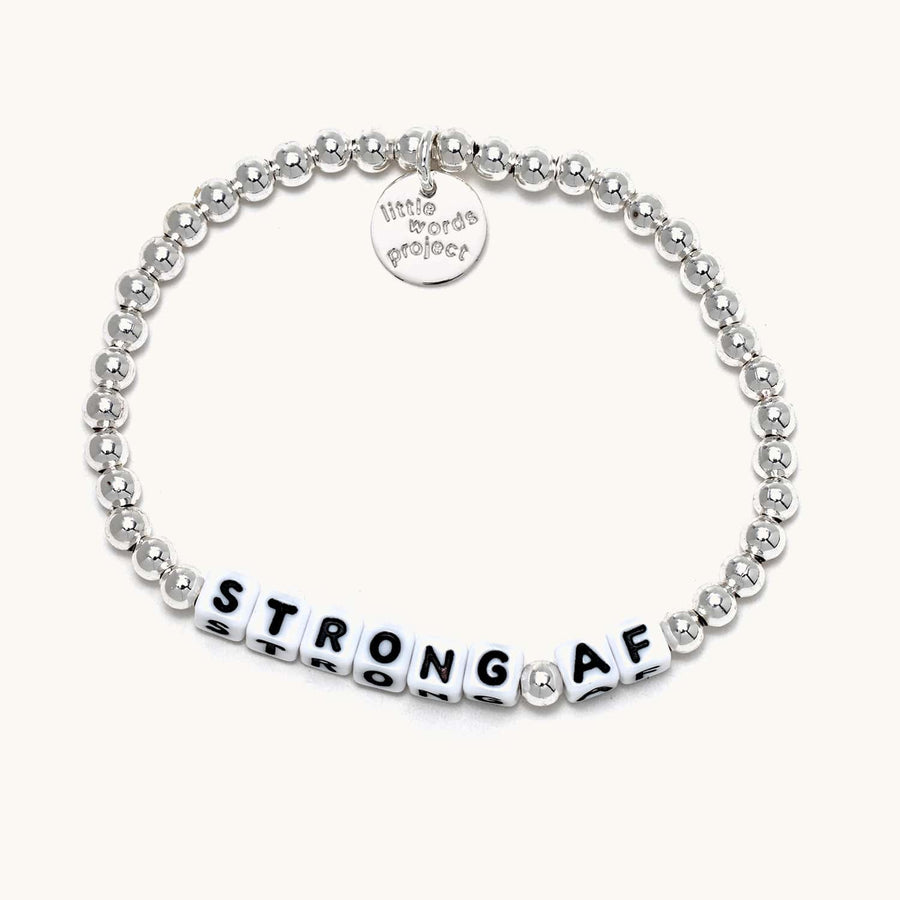 Strong AF - Little Words Bracelet